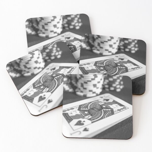 Item preview, Close up of deck of cards and poker chips designed and sold by yackers1.
