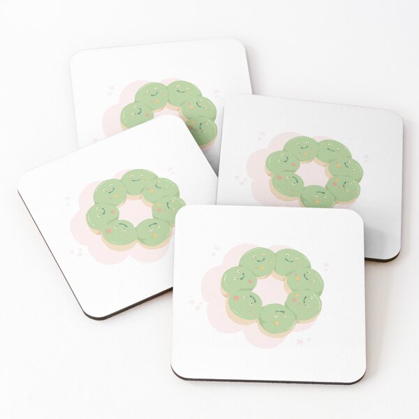 Item preview, frog doughnut designed and sold by peachy-doodle.
