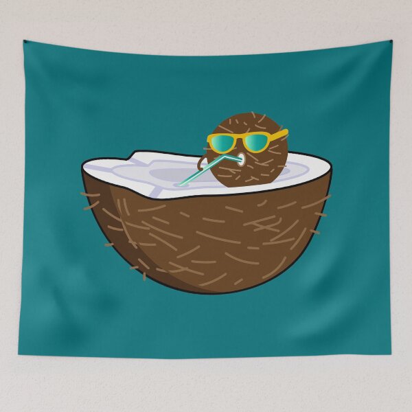 Item preview, Funny coconut drinks coconut milk designed and sold by spontania.