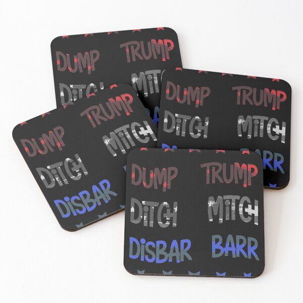 Item preview,  Dump Trump Ditch Mitch Disbar Barr  designed and sold by BeYourOwnHero.