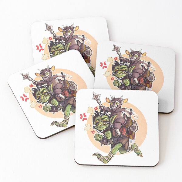 Item preview, Goats Riding Goblins designed and sold by DumbDragonCast.
