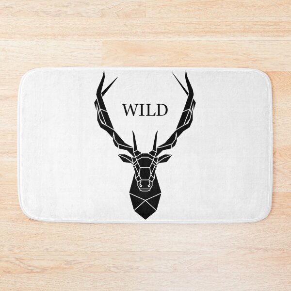 Item preview, WILD / CERF / DEER / WILD / Geometrical Design / Animals designed and sold by KafeTreson.