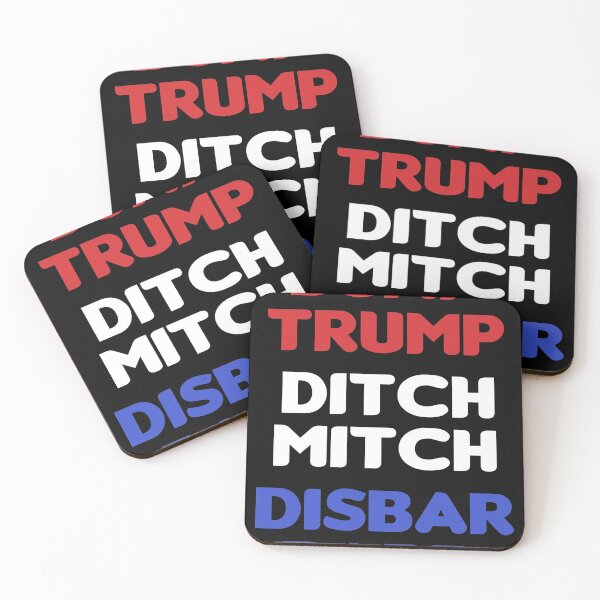 Item preview, Dump Trump Ditch Mitch Disbar Barr  designed and sold by BeYourOwnHero.