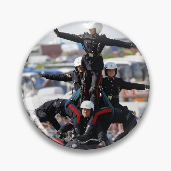 Item preview, The British Army, Royal Signals Motorcycle Display Team, The White Helmets  designed and sold by Andy Harker.