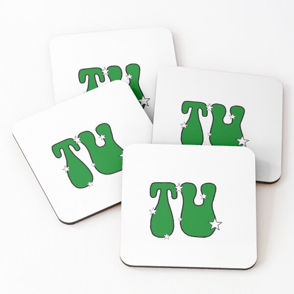 Item preview, Tulane "TU" Sticker with Stars designed and sold by gracecmoh.