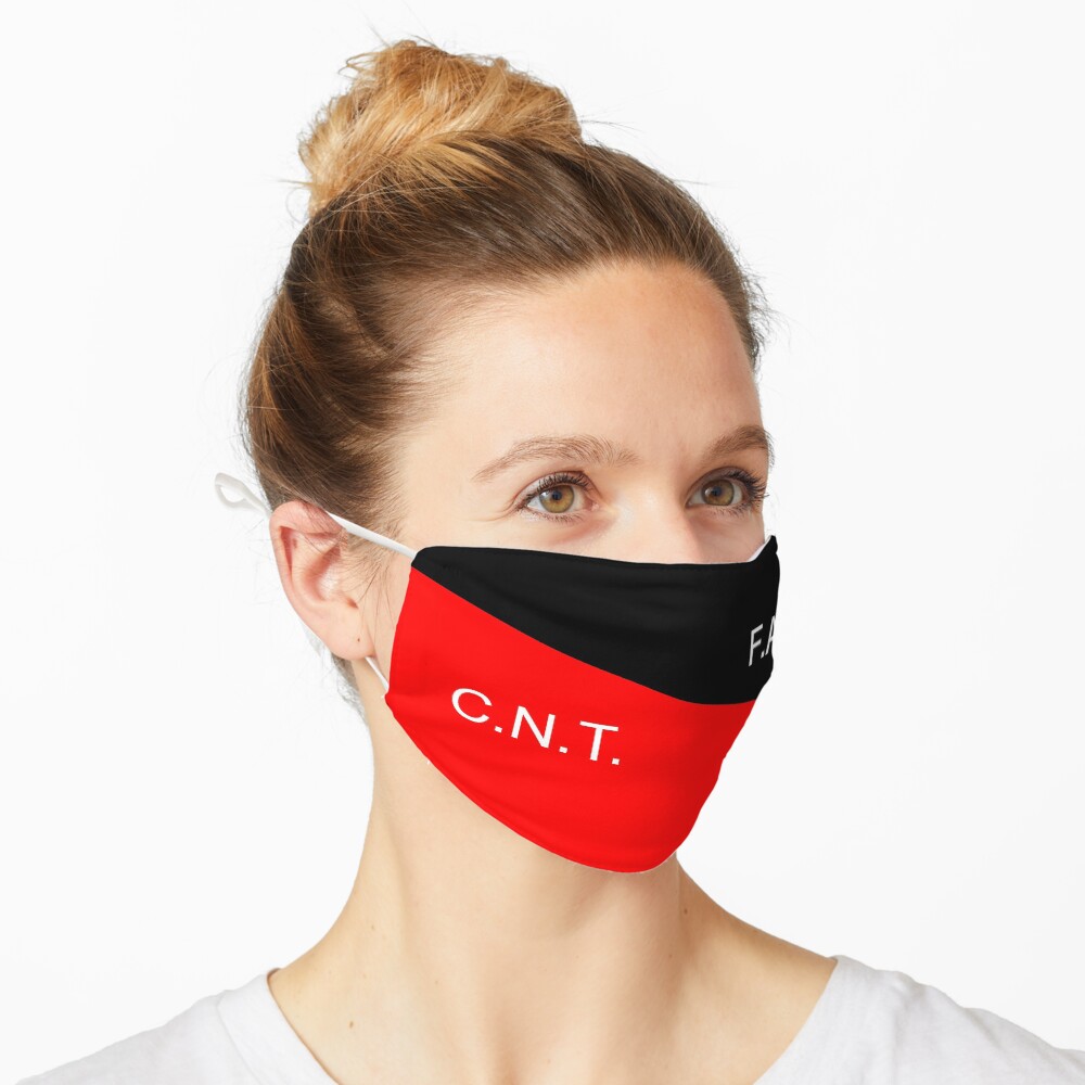 C.N.T. F.A.I. Anarcho Syndicalist Mask