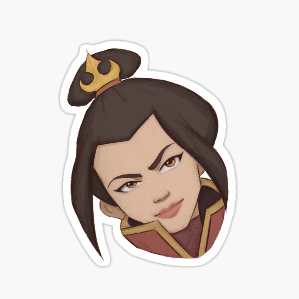 Princess Azula Avatar The Last Airbender Sticker By Mariacs123 Redbubble - azula roblox