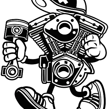 Artwork thumbnail, Engine by cartoonbug