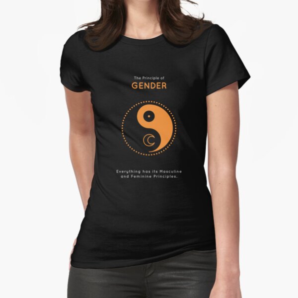 The Principle of Gender - Shee Symbol Fitted T-Shirt