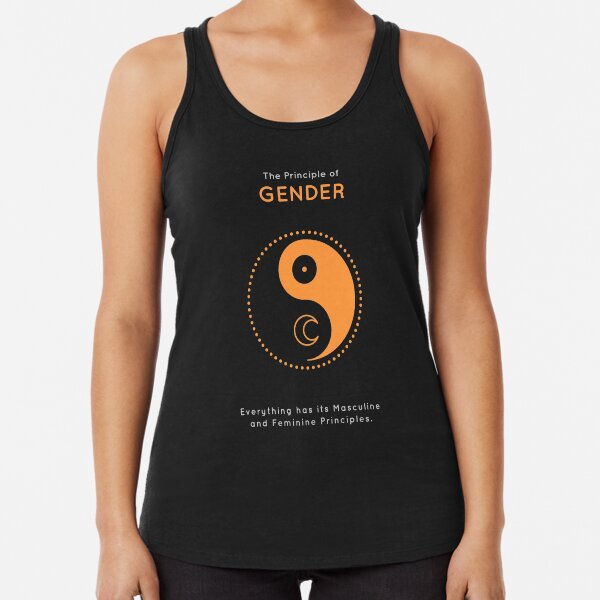 The Principle of Gender - Shee Symbol Racerback Tank Top