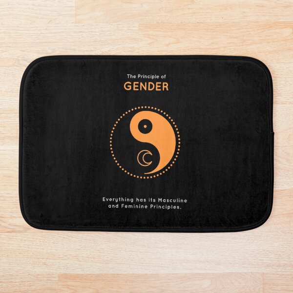 The Principle of Gender - Shee Symbol Bath Mat