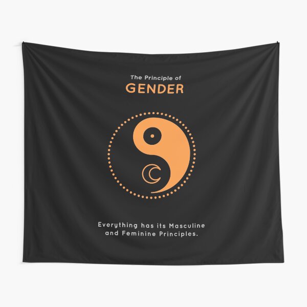 The Principle of Gender - Shee Symbol Tapestry