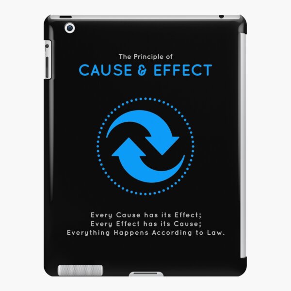 The Principle of Cause & Effect - Shee Symbol iPad Snap Case