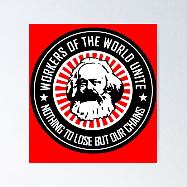 Artikel-Vorschau von KARL MARX - ARBEITER, VEREINIGT EUCH, designt und verkauft von Calgacus.