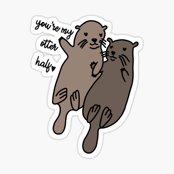 Item preview, You’re My Otter Half designed and sold by mfassler.