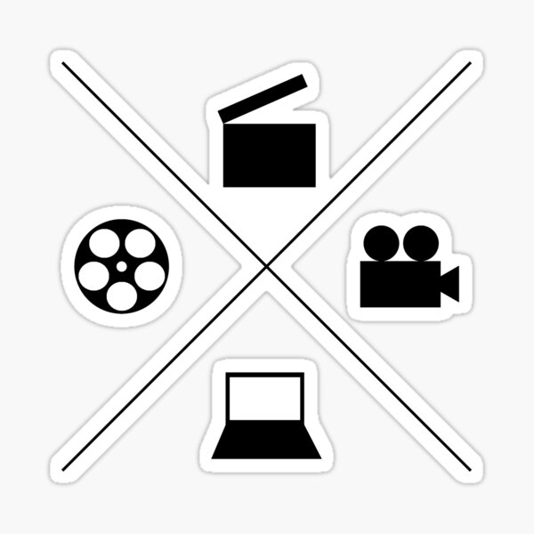 Item preview, Filmmaker's Logo (Black)  designed and sold by mdhammer.