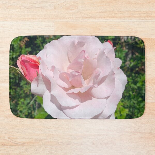 Item preview, White pink pastel rose with dark pink rose buds designed and sold by selfdevelopment.