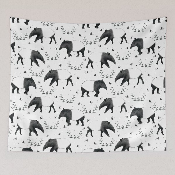 Item preview, Malayan Tapir designed and sold by artypeaches.