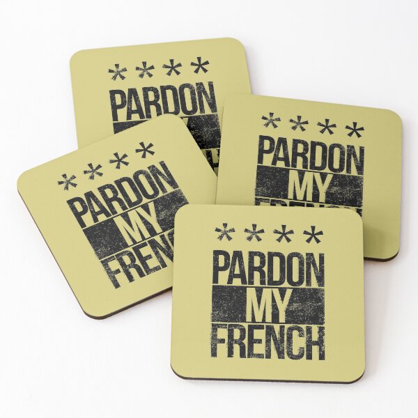 Item preview, Pardon My French Black designed and sold by burbuja.
