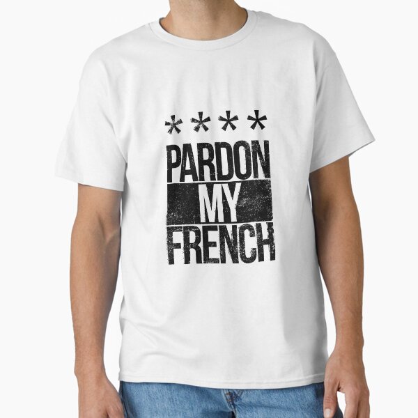 Aperçu de l'œuvre Pardon My French Black créée et vendue par burbuja.