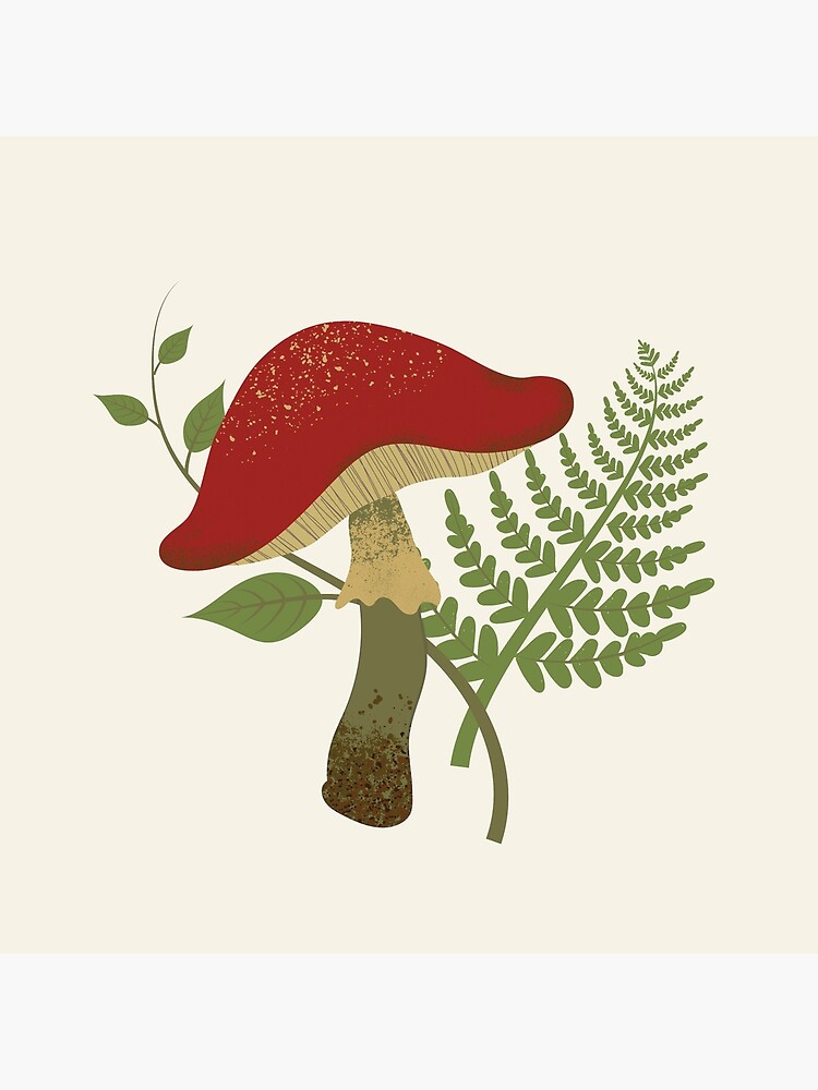 Mushroom and Fern by MonicaStark