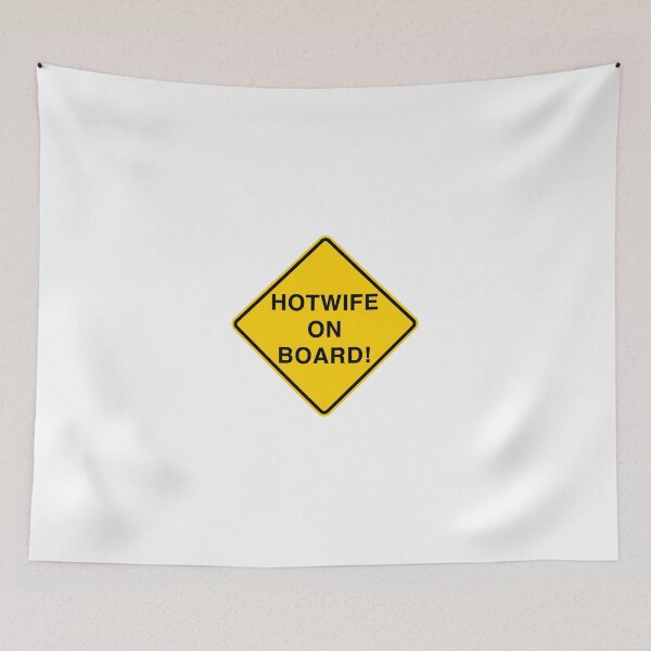 Item preview, Hotwife On Board Sticker designed and sold by Dominus101.