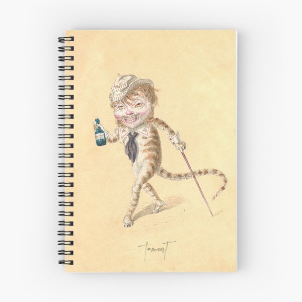Item preview, Tomcat: whiskey loving rascal cat by Charles Briton designed and sold by ebrawne.