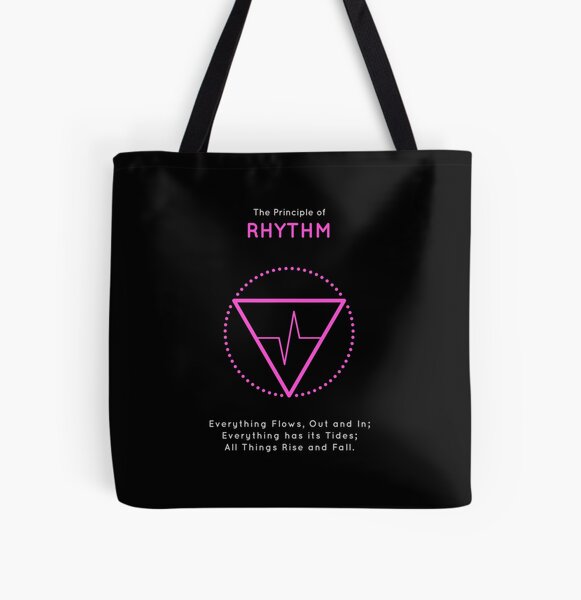 The Principle of Rhythm - Shee Symbol All Over Print Tote Bag
