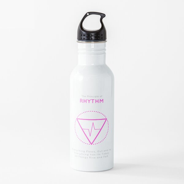 The Principle of Rhythm - Shee Symbol Water Bottle
