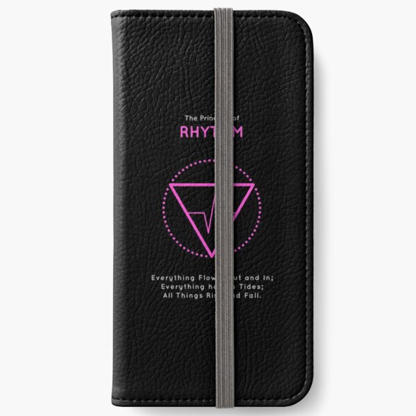 The Principle of Rhythm - Shee Symbol iPhone Wallet