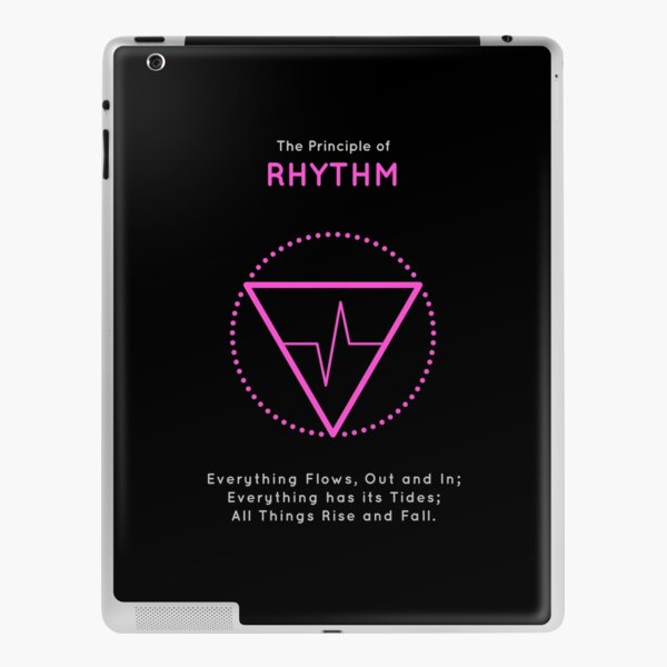 The Principle of Rhythm - Shee Symbol iPad Skin