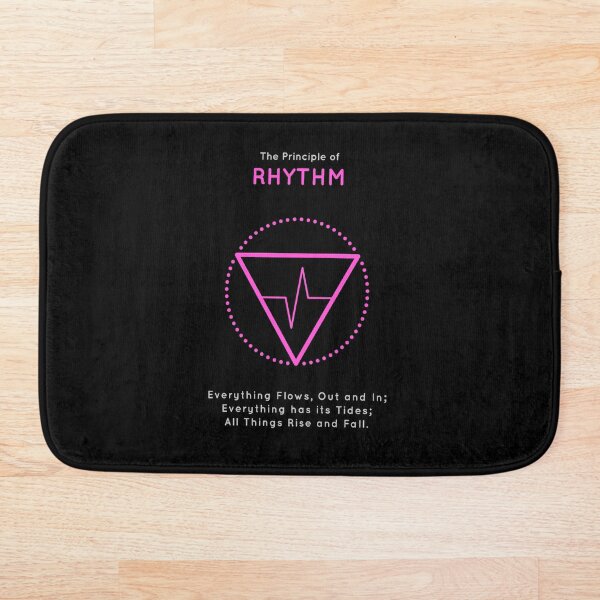The Principle of Rhythm - Shee Symbol Bath Mat
