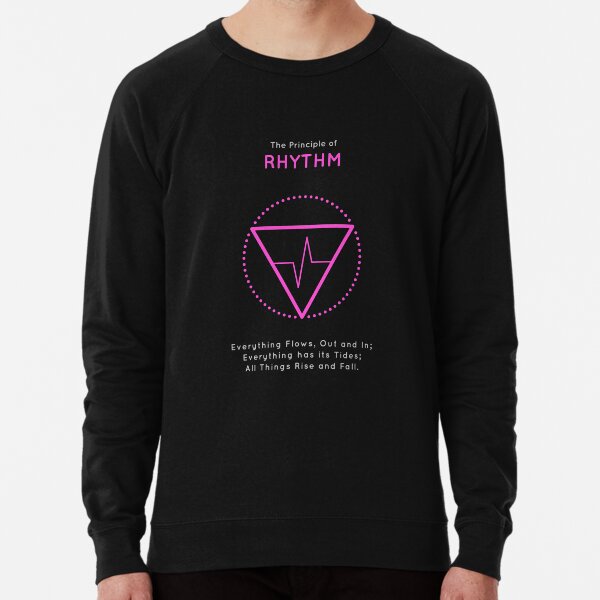 The Principle of Rhythm - Shee Symbol Lightweight Sweatshirt