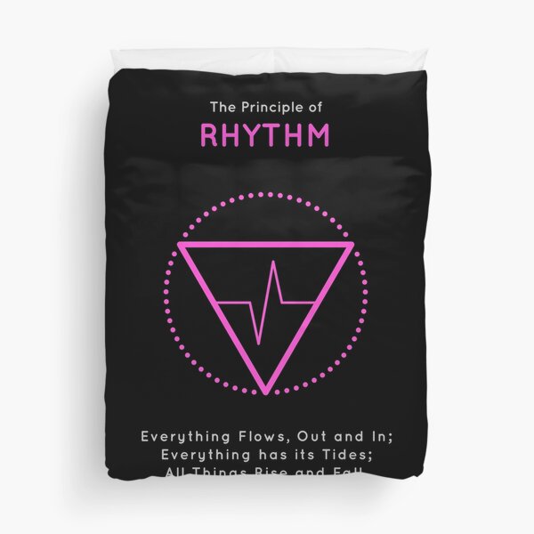 The Principle of Rhythm - Shee Symbol Duvet Cover