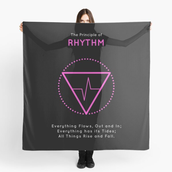 The Principle of Rhythm - Shee Symbol Scarf