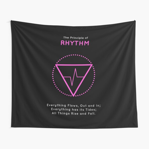 The Principle of Rhythm - Shee Symbol Tapestry