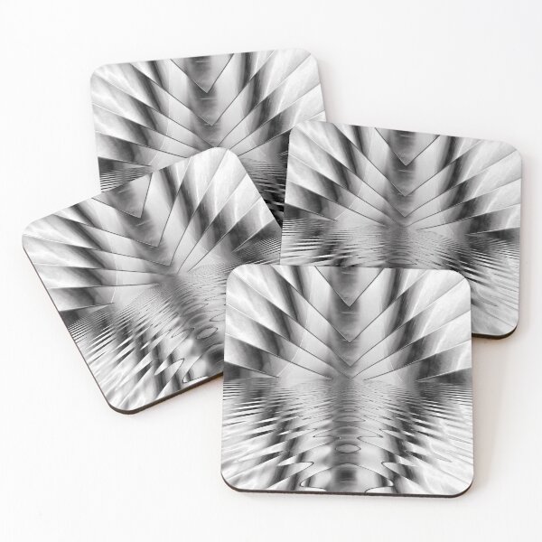 Item preview, Liquid Steel - Geometric Art - Aesthetic Art designed and sold by ThatKrisGuy.