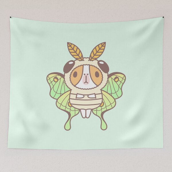 Item preview, Guinea pig in Luna Moth Costume  designed and sold by Miri-Noristudio.