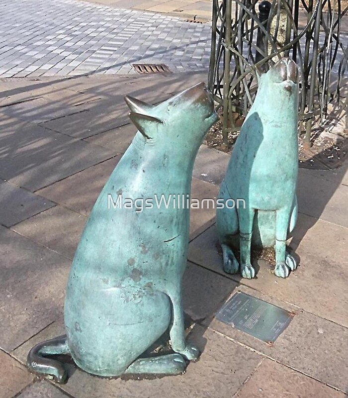 "East Kilbride The Whistling Dogs" by MagsWilliamson Redbubble