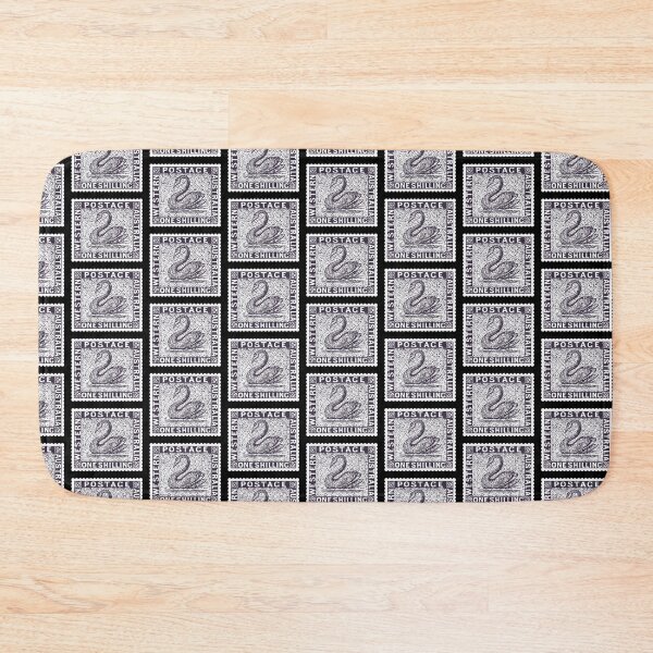 Item preview, Postage Stamp Western Australia One Shilling Swan Stampt designed and sold by Pixelchicken.