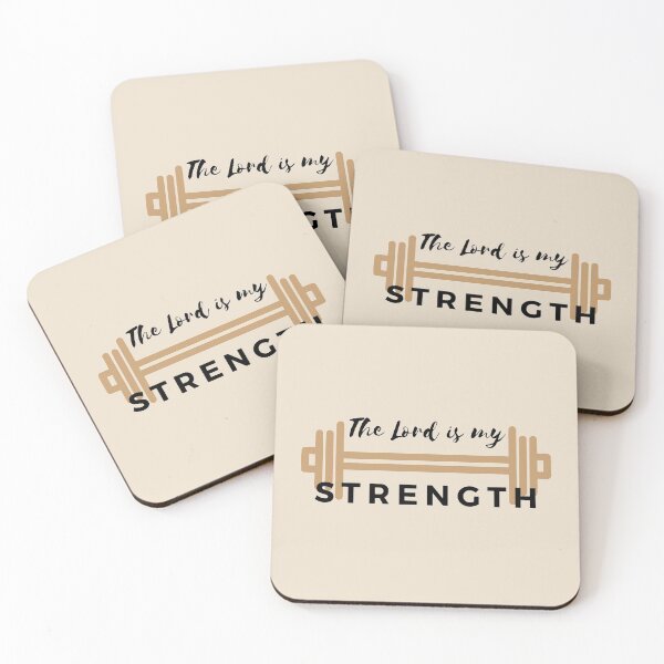 Item preview, The Lord is my strength, Black ink. designed and sold by yyrom445.