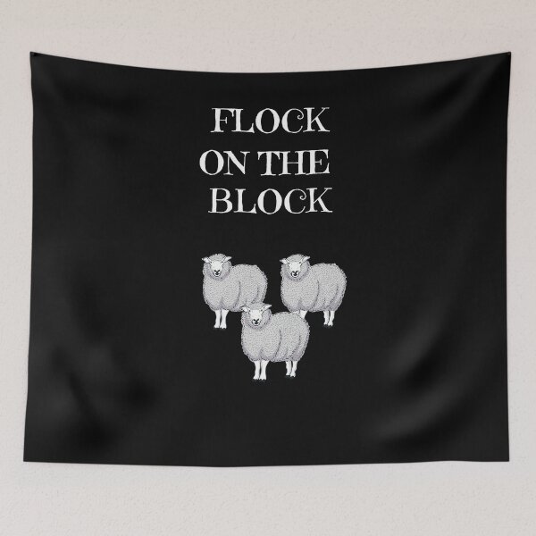 Item preview, Sheep Flock - Flock On The Block, Sheep Owner designed and sold by designitfun.