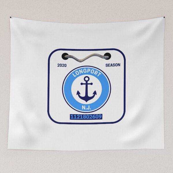 Item preview, Longport New Jersey Beach Badge designed and sold by fearcity.