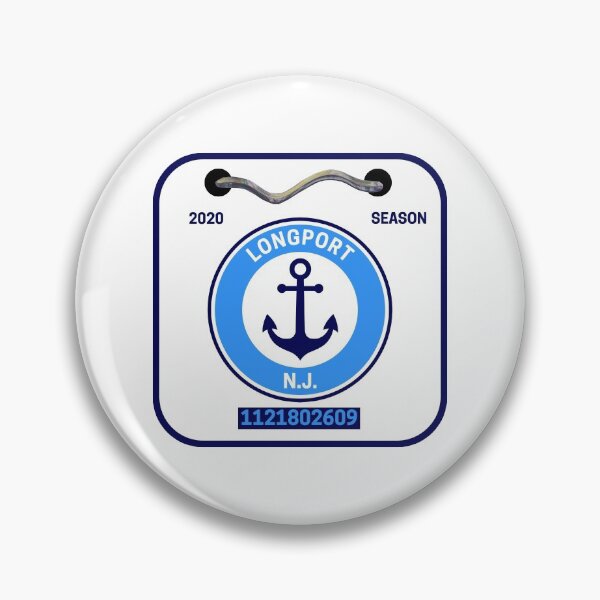 Item preview, Longport New Jersey Beach Badge designed and sold by fearcity.