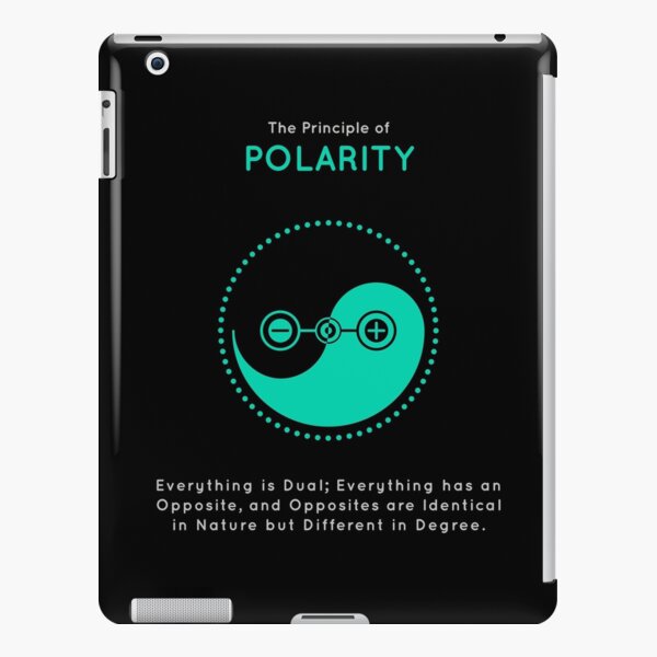 The Principle of Polarity - Shee Symbol iPad Snap Case