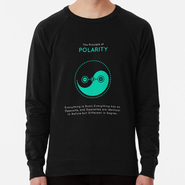 The Principle of Polarity - Shee Symbol Lightweight Sweatshirt