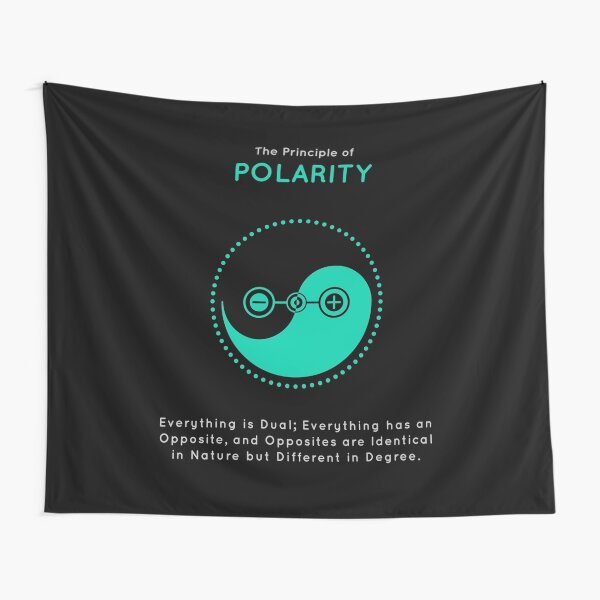 The Principle of Polarity - Shee Symbol Tapestry