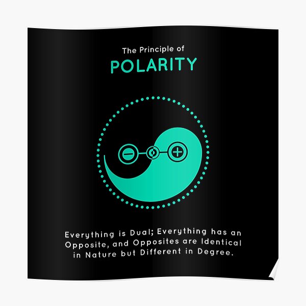The Principle of Polarity - Shee Symbol Poster