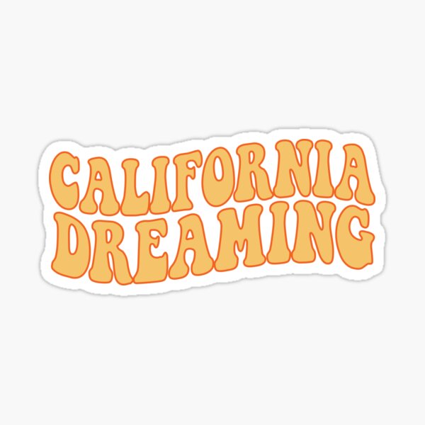 California Dreaming Sticker 