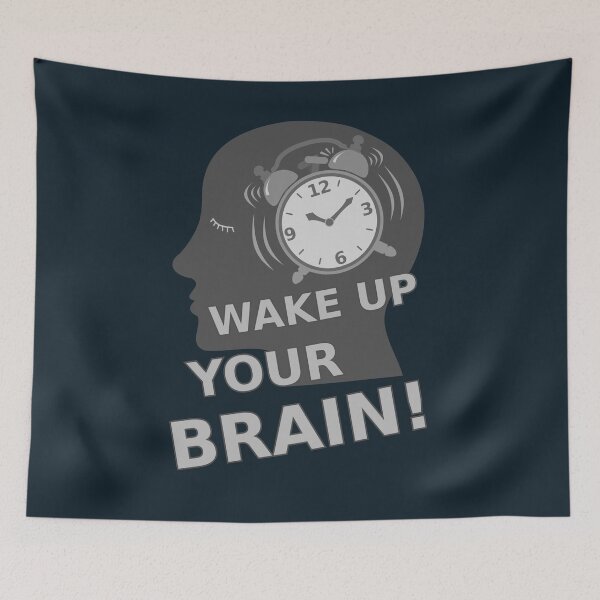 Item preview, WAKE UP YOUR BRAIN! designed and sold by tuzlay.